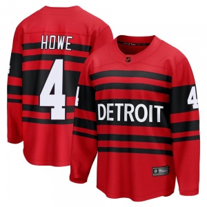 Mark Howe Detroit Red Wings Fanatics Branded Breakaway Red Special Edition 2.0 Jersey