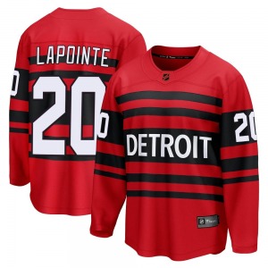 Martin Lapointe Detroit Red Wings Fanatics Branded Breakaway Red Special Edition 2.0 Jersey