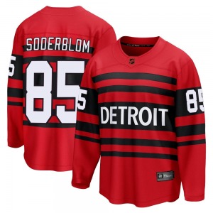 Elmer Soderblom Detroit Red Wings Fanatics Branded Breakaway Red Special Edition 2.0 Jersey