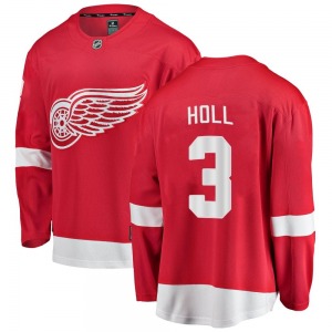 Youth Justin Holl Detroit Red Wings Fanatics Branded Breakaway Red Home Jersey
