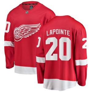 Youth Martin Lapointe Detroit Red Wings Fanatics Branded Breakaway Red Home Jersey