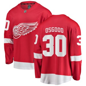 Youth Chris Osgood Detroit Red Wings Fanatics Branded Breakaway Red Home Jersey