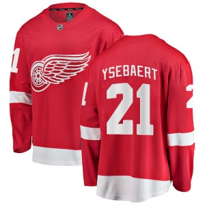 Youth Paul Ysebaert Detroit Red Wings Fanatics Branded Breakaway Red Home Jersey