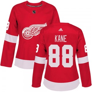 Women's Patrick Kane Detroit Red Wings Adidas Authentic Red Home Jersey