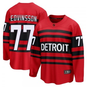 Youth Simon Edvinsson Detroit Red Wings Fanatics Branded Breakaway Red Special Edition 2.0 Jersey