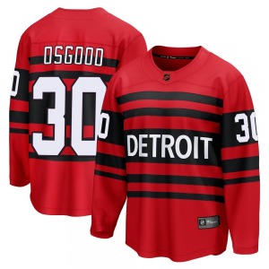 Youth Chris Osgood Detroit Red Wings Fanatics Branded Breakaway Red Special Edition 2.0 Jersey
