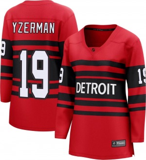 Women's Steve Yzerman Detroit Red Wings Fanatics Branded Breakaway Red Special Edition 2.0 Jersey