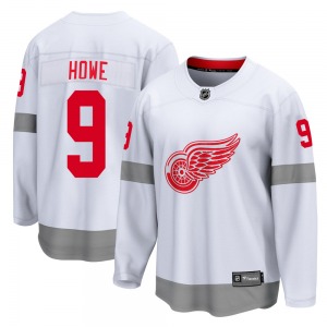 Youth Gordie Howe Detroit Red Wings Fanatics Branded Breakaway White 2020/21 Special Edition Jersey