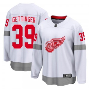 Tim Gettinger Detroit Red Wings Fanatics Branded Breakaway White 2020/21 Special Edition Jersey
