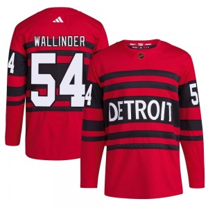 William Wallinder Detroit Red Wings Adidas Authentic Red Reverse Retro 2.0 Jersey