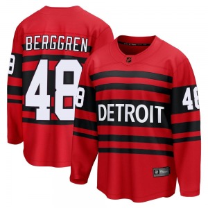 Jonatan Berggren Detroit Red Wings Fanatics Branded Breakaway Red Special Edition 2.0 Jersey