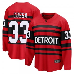 Sebastian Cossa Detroit Red Wings Fanatics Branded Breakaway Red Special Edition 2.0 Jersey