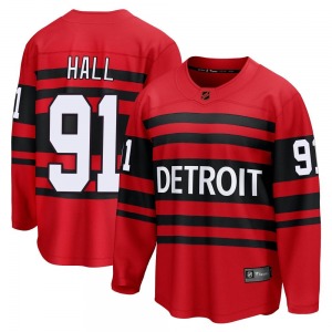 Curtis Hall Detroit Red Wings Fanatics Branded Breakaway Red Special Edition 2.0 Jersey
