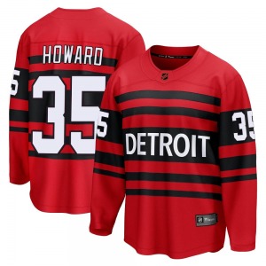 Jimmy Howard Detroit Red Wings Fanatics Branded Breakaway Red Special Edition 2.0 Jersey